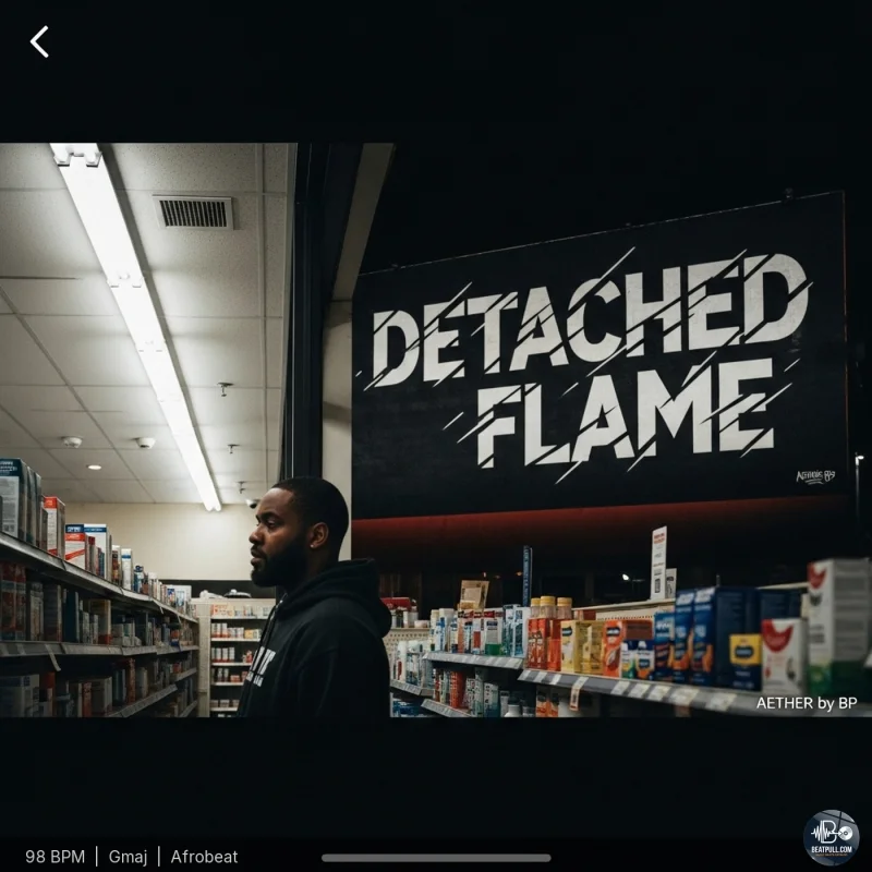 Detached Flame