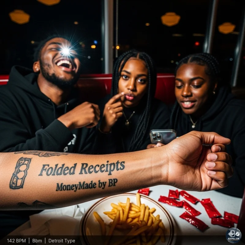 Folded Receipts