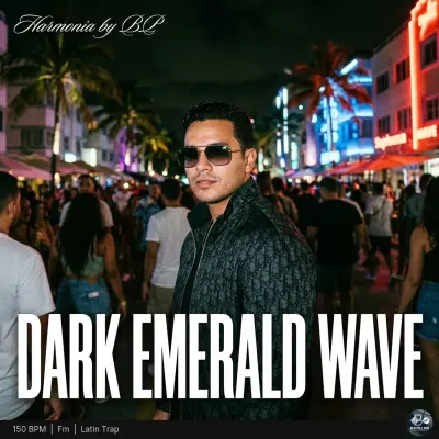 Dark Emerald Wave